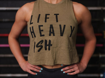 2POOD Lift Heavy Ish Tank - Green