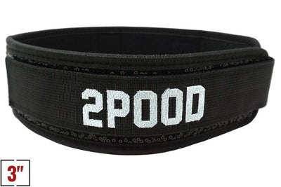 2POOD - 3" Petite Black Magic (Sparkle) Weightlifting Belt