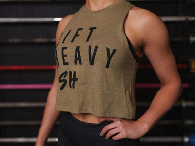 2POOD Lift Heavy Ish Tank - Green