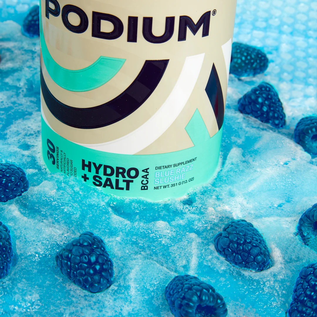 PODIUM HYDRO + SALT - Blue Razz Slushie