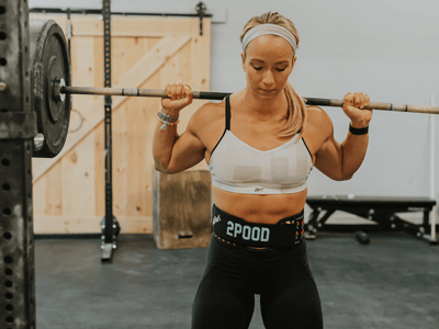 All Hart by Amanda Barnhart Straight Weightlifting Belt - 2POOD