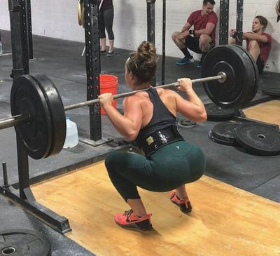 Black Magic (sparkle) Straight Weightlifting Belt - 2POOD