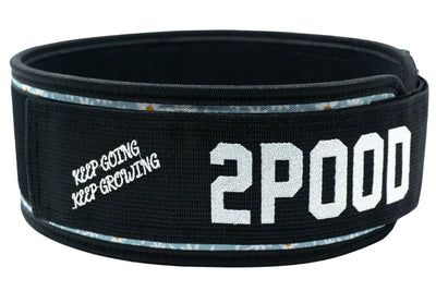 2POOD -DAISIES BY TASIA PERCEVECZ Straight Weightlifting Belt