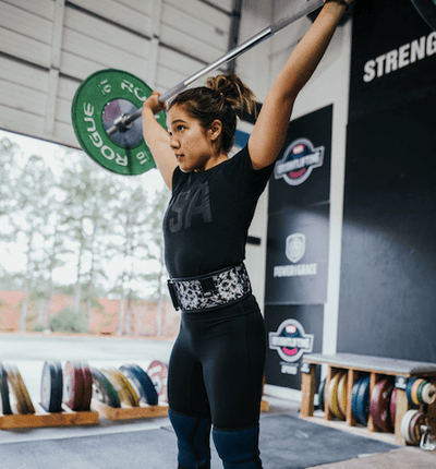 Midnight Tie Dye by Jourdan Delacruz Straight Weightlifting Belt - 2POOD