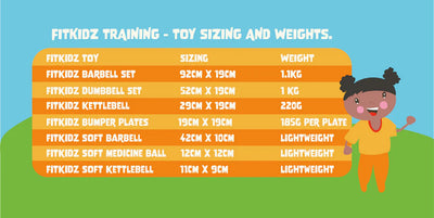 Fit Kidz Bumper Plate Set