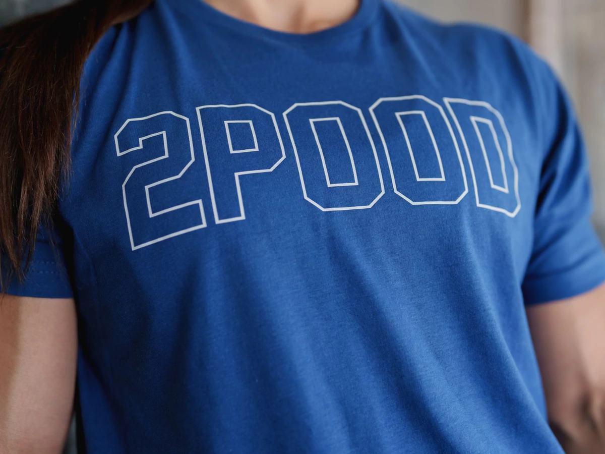 Cool Blue 2POOD Logo T-shirt