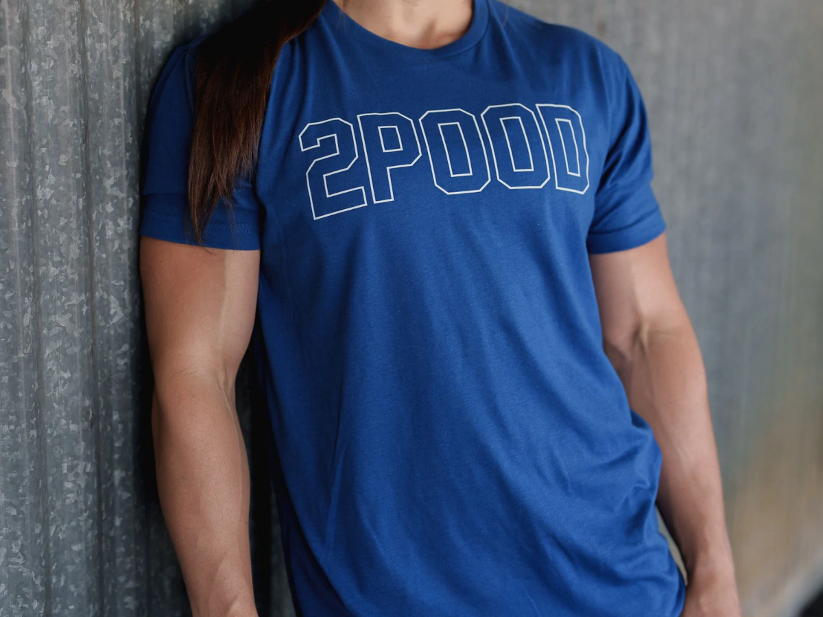 Cool Blue 2POOD Logo T-shirt