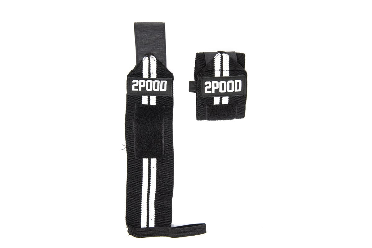 2POOD Wrist Straps (12") - White