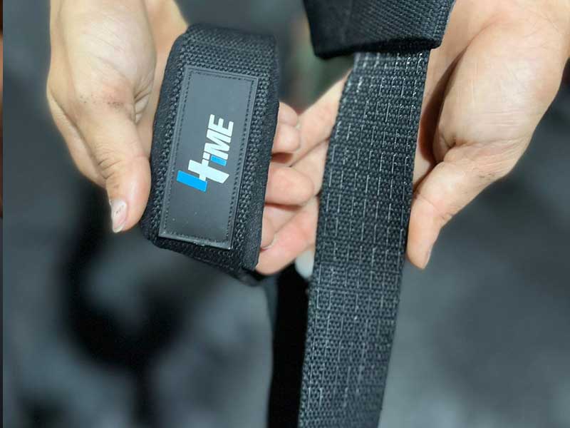 4Time - Lifting Straps with Non Slip Flex Gel Grip