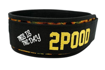 2POOD - Sunflowers by Tasia Percevecz Straight Weightlifting Belt