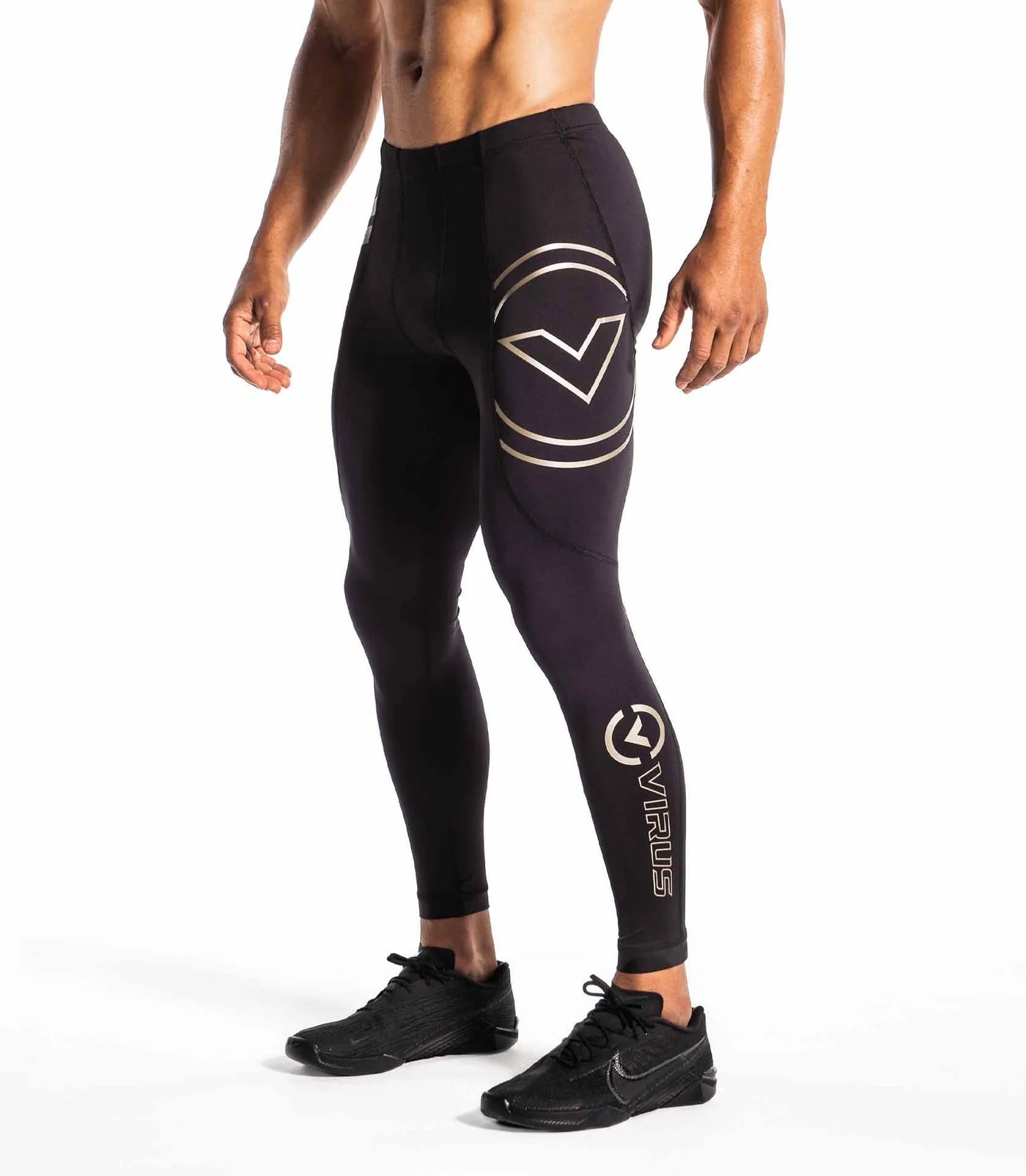 Men's AU9 Tech Pants - Black / Gold