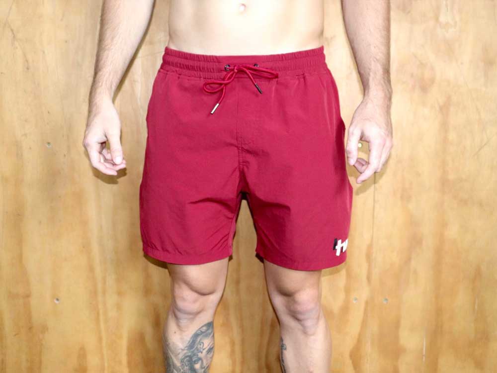 4Time Men's Depth Charger Shorts- JT Maroon