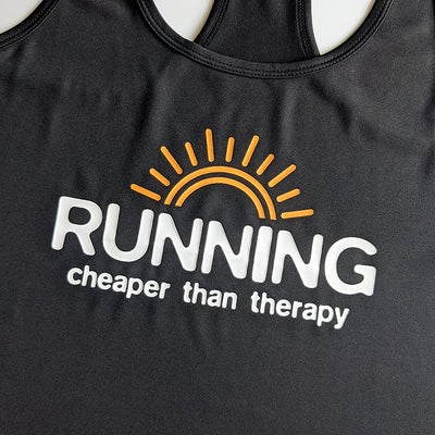 Running Cheaper Than Therapy – Premium Fitness Tank