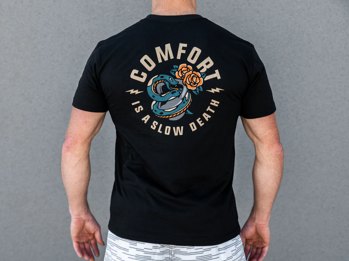 Comfort Is A Slow Death T-shirt (Men's)