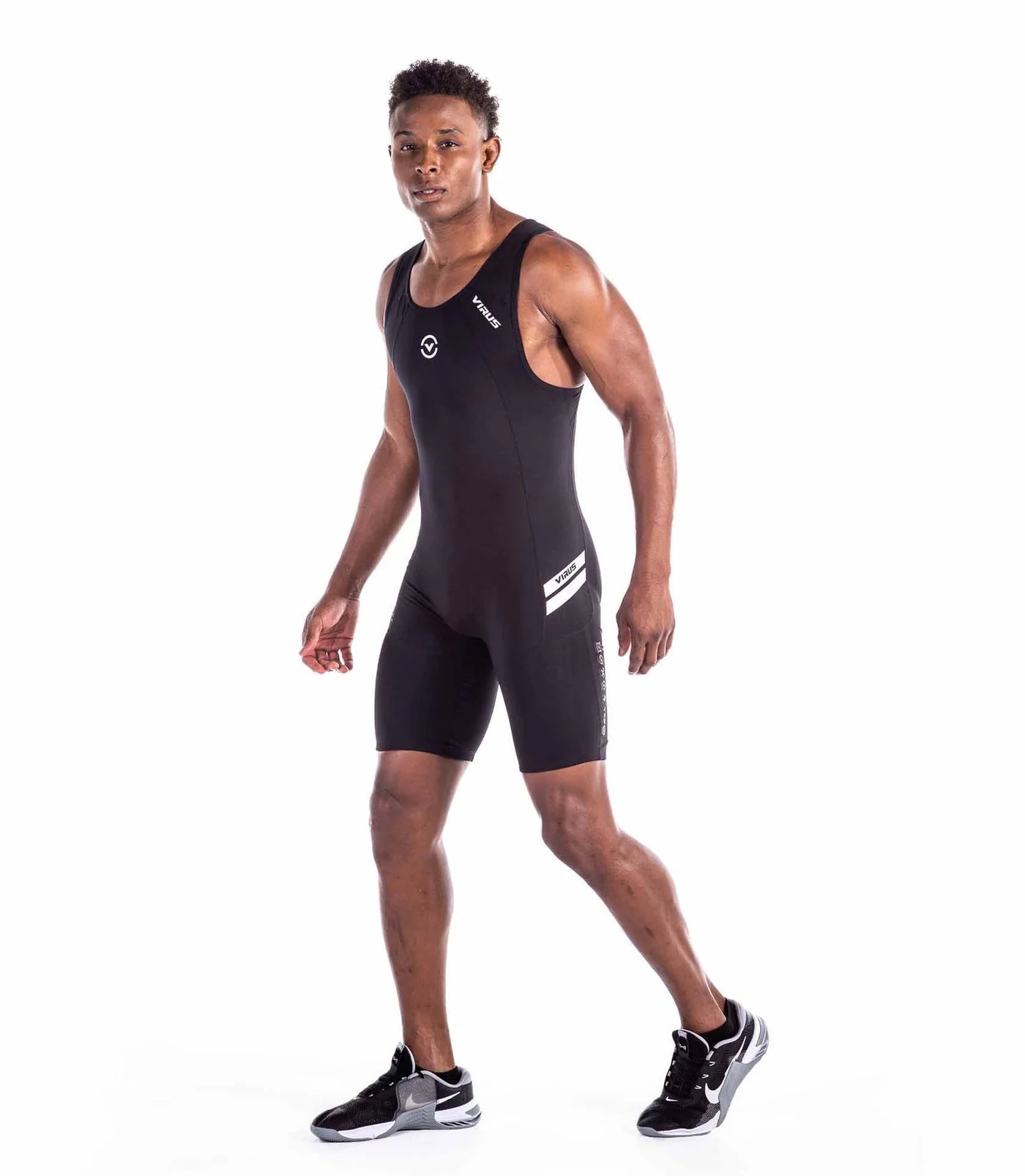 Men's Virus Elevate V2 Singlet - Black / Silver