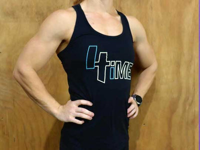 4Time Ladies Singlet - Retro