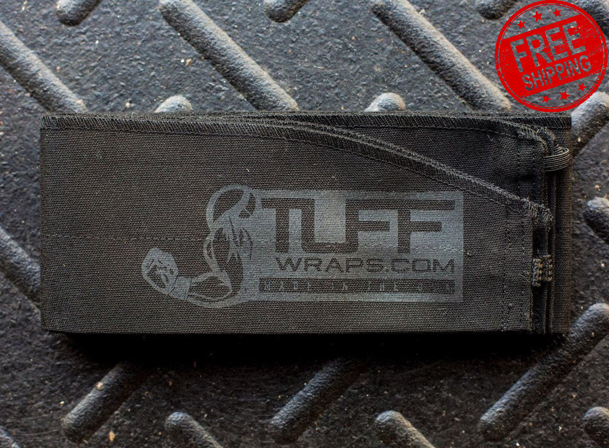 Tuff Wraps - Black Opps Fabric Wrist Wrap Support